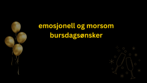 Gratulerer med dagen ønsker sitater